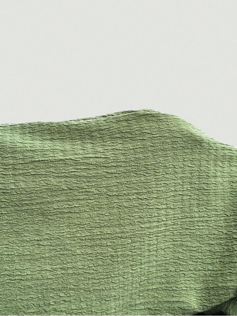 Strapless Ruched set - Sage Green - Picture 3 of 3